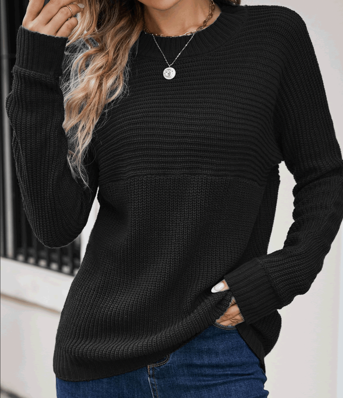 ELLY -  Stylischer Pullover